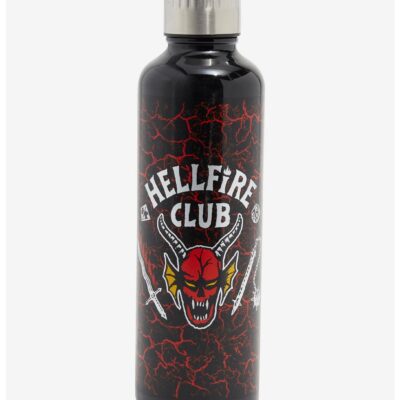 Stranger Things Hellfire Club Stainless Steel Water Bottle