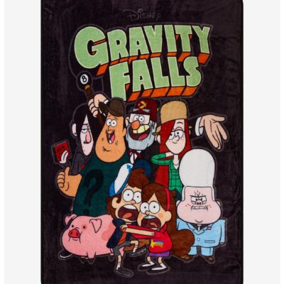 Gravity Falls Group Throw Blanket