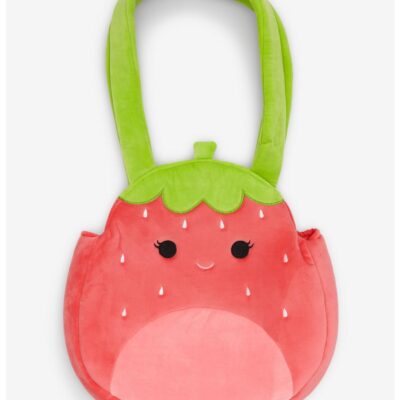 Squishmallows Scarlet The Strawberry Plush Tote Bag