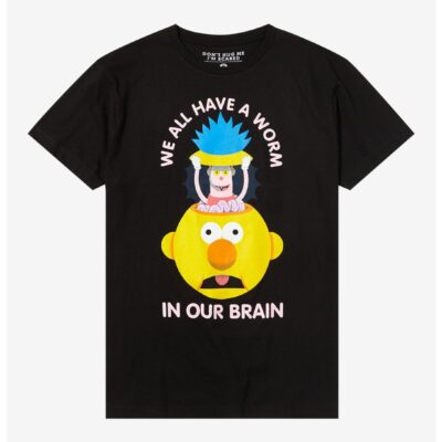 Don’t Hug Me I’m Scared A Worm In Your Brain T-Shirt