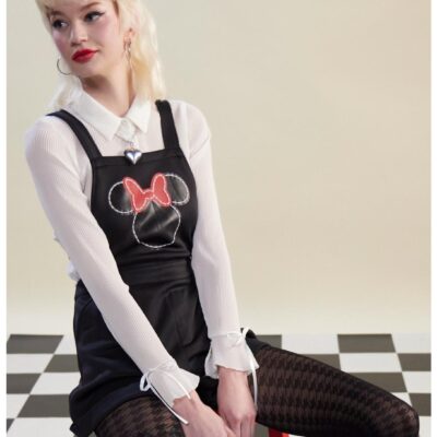 Disney Minnie Mouse Red Bow Scuba Shortalls