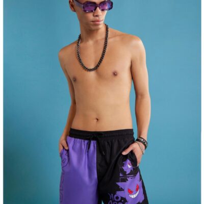 Pokemon Gengar Split Swim Trunks