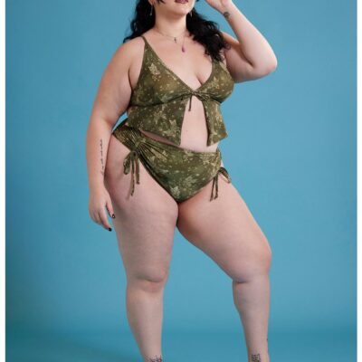 Skeleton Fairy Swim Bottoms Plus Size