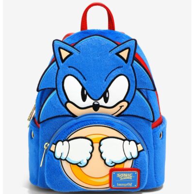 Loungefly Sonic The Hedgehog Ring Figural Mini Backpack