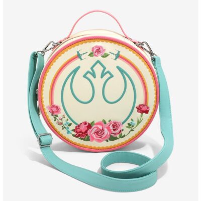 Loungefly Star Wars Rebel Floral Convertible Mini Backpack