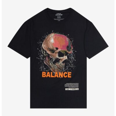 Social Collision® Evolution Skull Oversized T-Shirt