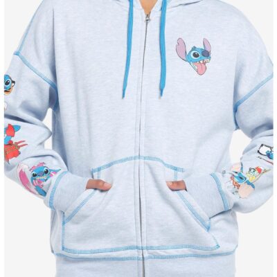 Her Universe Disney Stitch Character Mashup Girls Hoodie