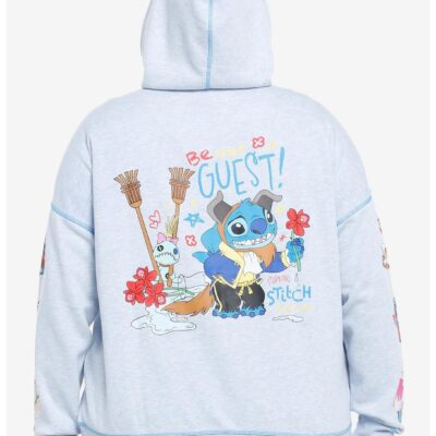 Her Universe Disney Stitch Character Mashup Girls Hoodie Plus Size