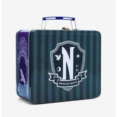 Wednesday Nevermore Academy Lunch Box & Soup Container Set