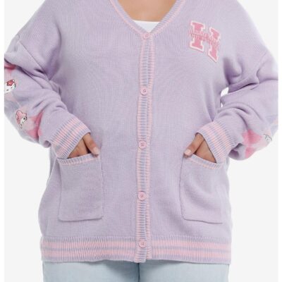 Hello Kitty And Friends Kogyaru Varsity Girls Cardigan Plus Size