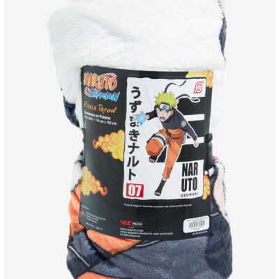 Naruto Shippuden Naruto Running Throw Blanket