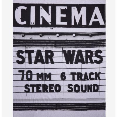 Star Wars Cinema Marquee Throw Blanket