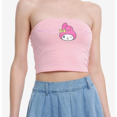 My Melody Y2K Girls Tube Top