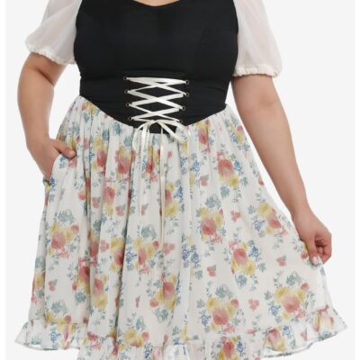 Disney Sleeping Beauty Briar Rose Corset Dress Plus Size