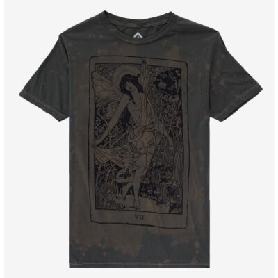 Fairy Tarot Card Boyfriend Fit Girls T-Shirt