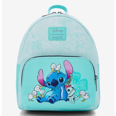 Loungefly Disney Stitch With Ducks Mini Backpack