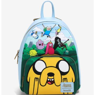 Loungefly Adventure Time Characters Mini Backpack