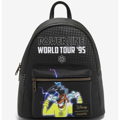 Loungefly Disney A Goofy Movie Powerline World Tour Mini Backpack