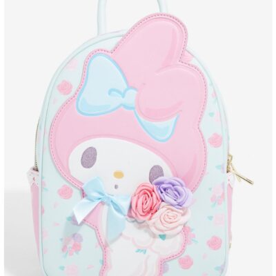 Her Universe My Melody Pastel Floral Mini Backpack