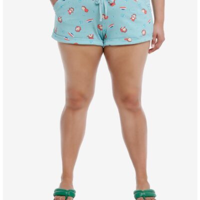 Her Universe Studio Ghibli Ponyo Print Lounge Shorts Plus Size