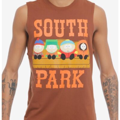 South Park Group Muscle Tank Top