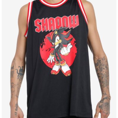 Sonic The Hedgehog Shadow Basketball Jersey