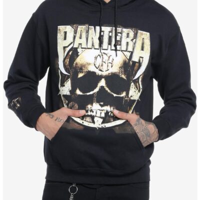 Pantera Cowboys From Hell Skull Hoodie