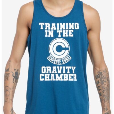 Dragon Ball Z Capsule Corp Gravity Chamber Tank Top