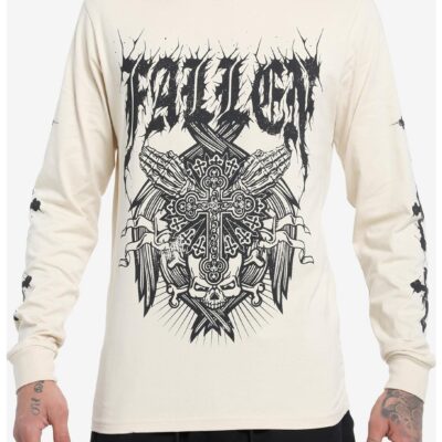 Fallen Cross Long-Sleeve T-Shirt