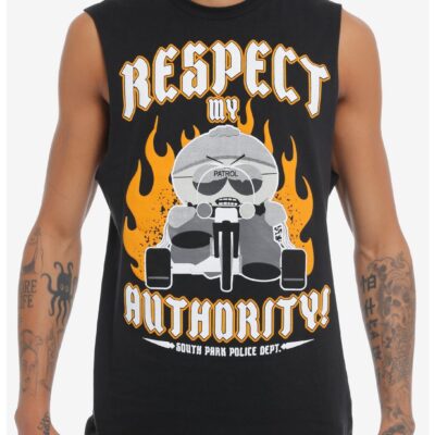 South Park Respect My Authority Muscle Tank Top