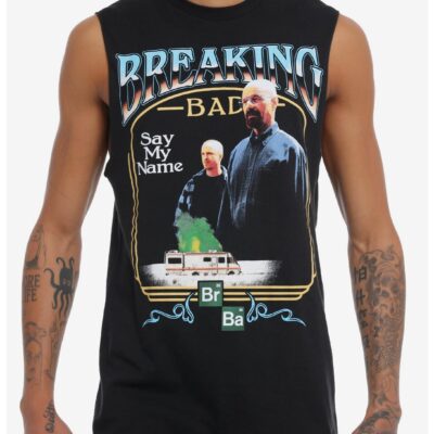 Breaking Bad Say My Name Muscle Tank Top