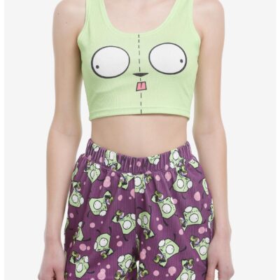 Invader Zim GIR Face Girls Lounge Set