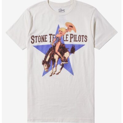 Stone Temple Pilots Cowgirl Boyfriend Fit Girls T-Shirt