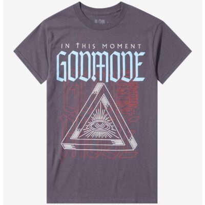 In This Moment Godmode Boyfriend Fit Girls T-Shirt