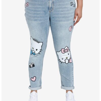 Hello Kitty & Dear Daniel Mom Jeans Plus Size