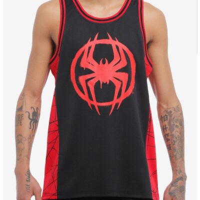 Marvel Spider-Man: Across The Spider-Verse Miles Morales Basketball Jersey