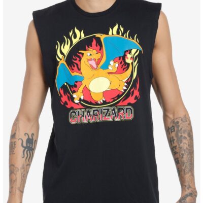 Pokemon Charizard Muscle Tank Top