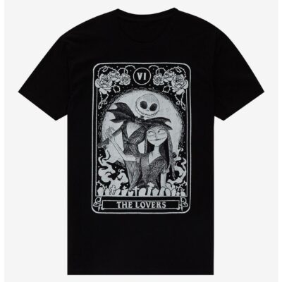 The Nightmare Before Christmas Tarot Card Lovers T-Shirt