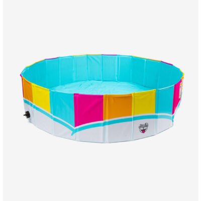 Rainbow Hard Side Dog Pool