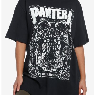 Pantera Official Live: 101 Proof Girls Oversized T-Shirt