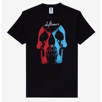 Deftones Minerva Split Skull T-Shirt