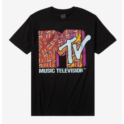 Rolling Stones Tongue MTV Logo T-Shirt