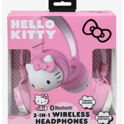 Hello Kitty Face Wireless Headphones