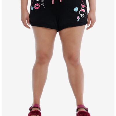 Monster High Icons Girls Lounge Shorts Plus Size