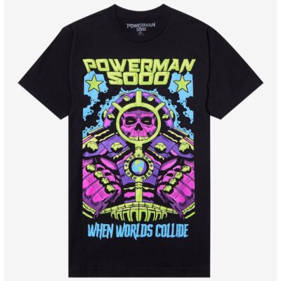 Powerman 5000 When Worlds Collide Boyfriend Fit Girls T-Shirt