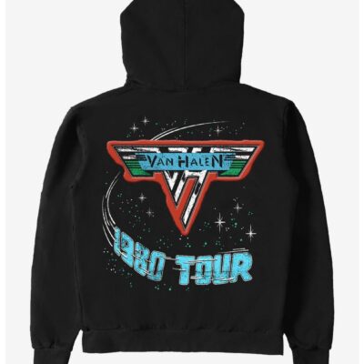 Van Halen 1980 Tour Hoodie