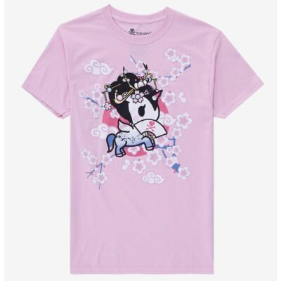 Tokidoki Yoshino Unicorno Boyfriend Fit Girls T-Shirt