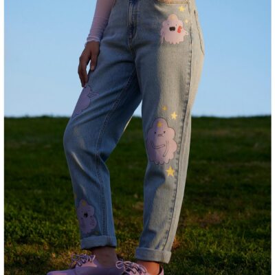 Adventure Time Lumpy Space Princess Mom Jeans