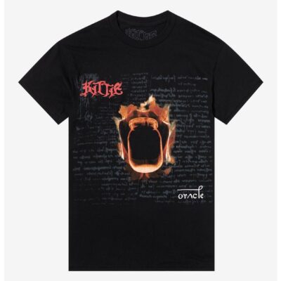 Kittie Oracle Album Cover Boyfriend Fit Girls T-Shirt