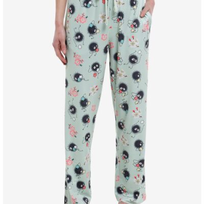 Studio Ghibli Spirited Away Soot Sprite Sakura Pajama Pants